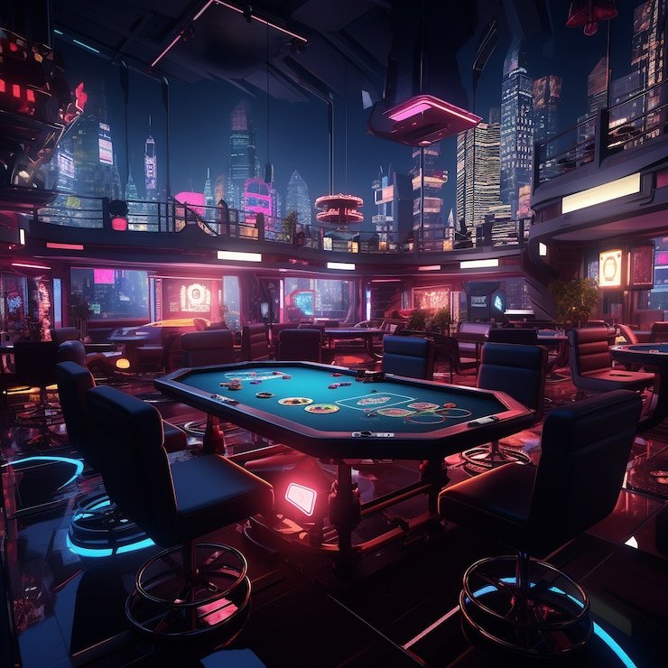 Live dealer blackjack table with professional croupier